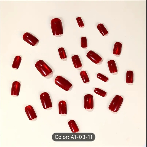 NWOT~ Full cover press on nails, set of 24 count - Picture 6 of 7